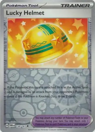 Twilight Masquerade Lucky Helmet #158/167 reverse holo